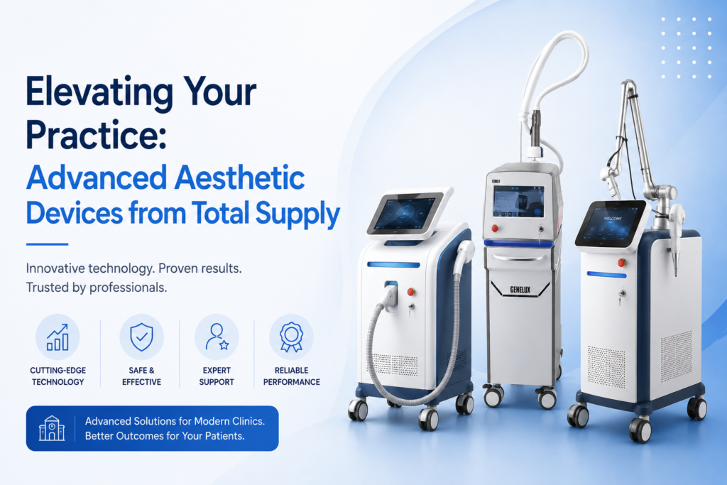 Elevating Your Practice: Advanced Aesthetic Devices from Total Supply