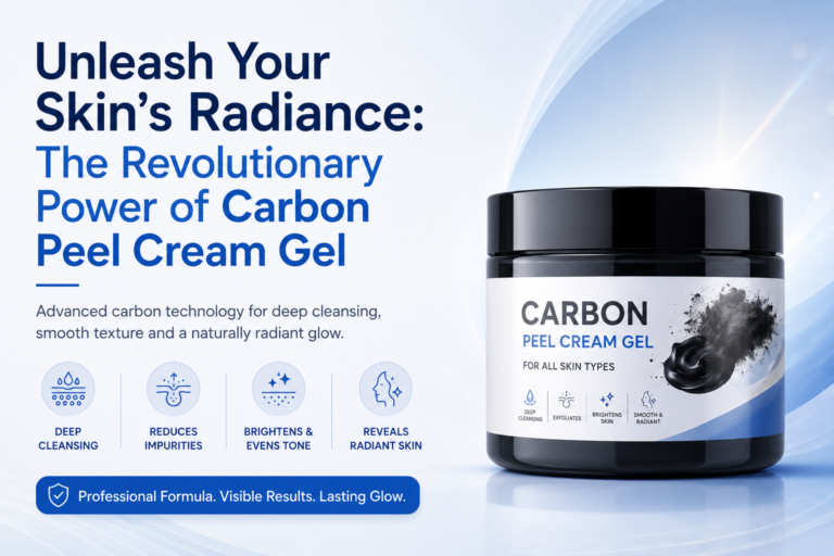 Unleash Your Skin’s Radiance The Revolutionary Power of Carbon Peel Cream Gel