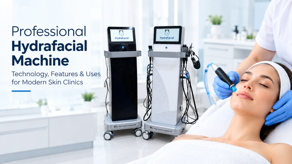 Professional Hydrafacial Machine: Technology, Features & Uses for Modern Skin Clinics